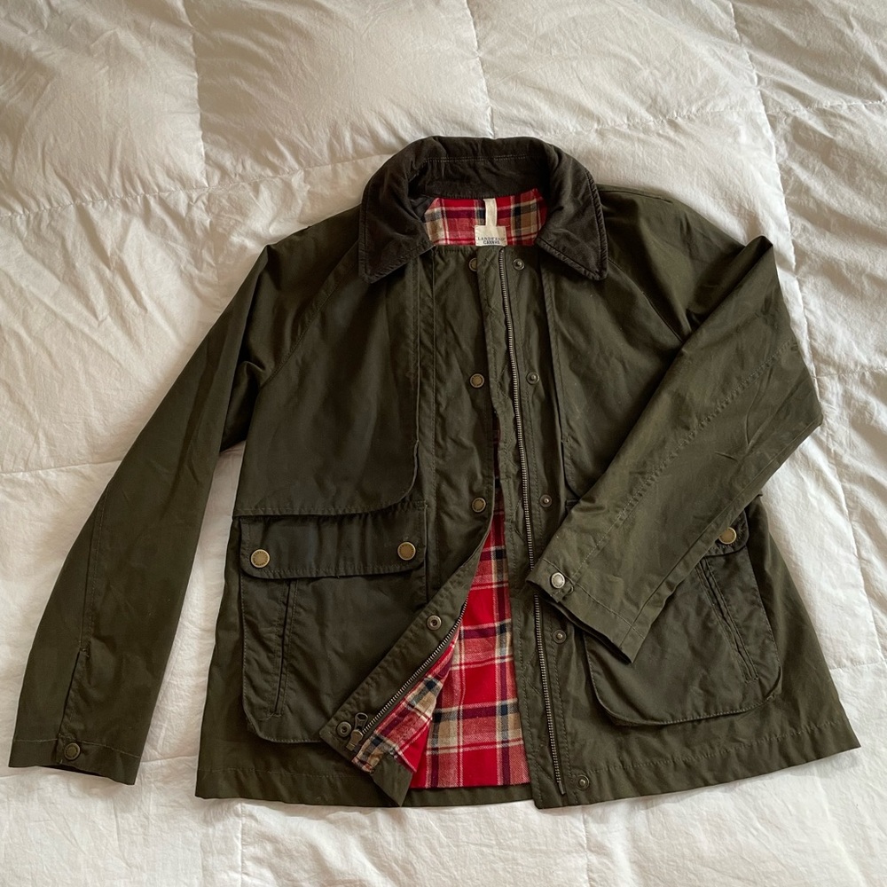 Waxed Cotton Coat